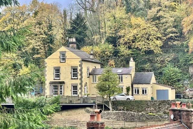 Bonsall Lodge has two acres of hillside woodland.