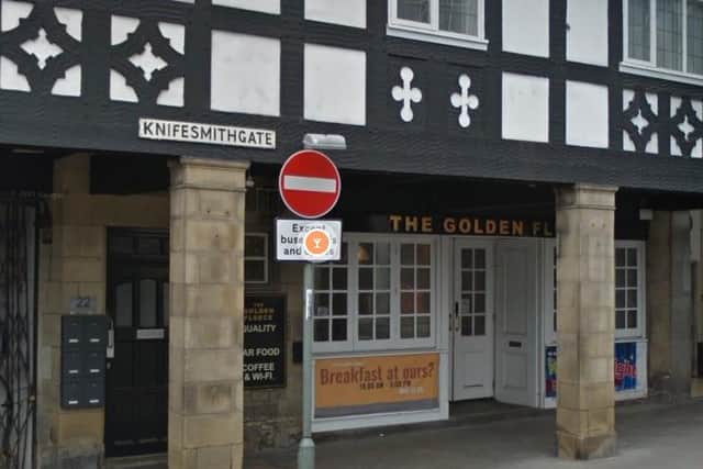 Tunnels are believed to be underneath the Golden Fleece in Chesterfield town centre.