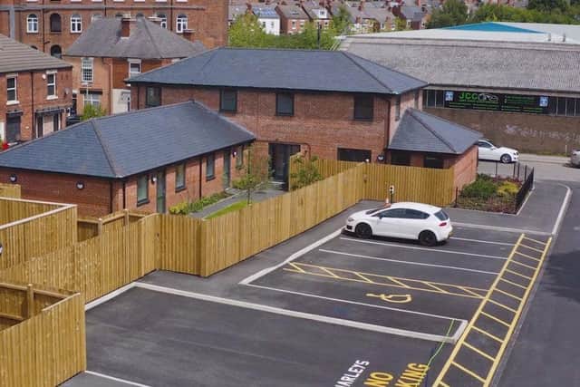 A new base providing homes for people with learning disabilities, autism or complex care needs has opened in Chesterfield.