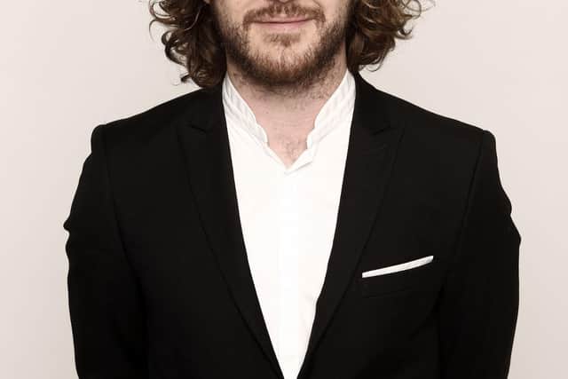 TV funnyman Seann Walsh= headlines the comedy stage on Friday.