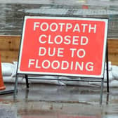 There are currently 22 flood alerts in place in Derbyshire and seven flood warnings following a period of snowfall and heavy rain.