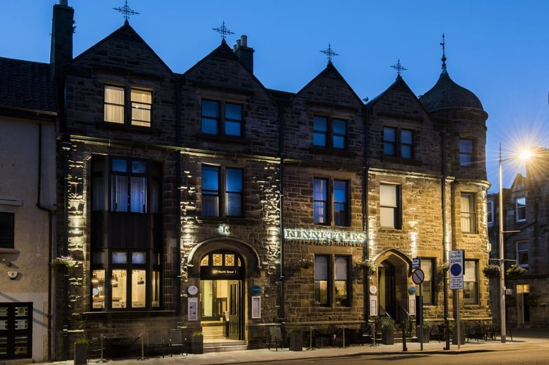 Offering a more intimate experience for a St Andrews stay, Kinnettles Hotel is just 10 minutes' walk from West Sands beach and has individually-decorated boutique-style rooms and an à la carte restaurant.