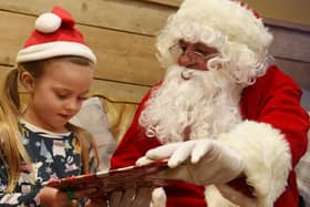 Families can experience the magic of Christmas, with a visit to Santa’s Grotto and Post Office in Chesterfield town centre.