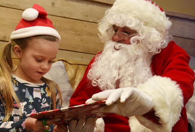 Families can experience the magic of Christmas, with a visit to Santa’s Grotto and Post Office in Chesterfield town centre.
