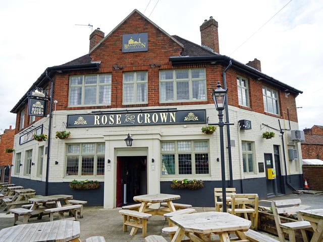 Max Unwin said: “Rose and Crown, Brampton.”