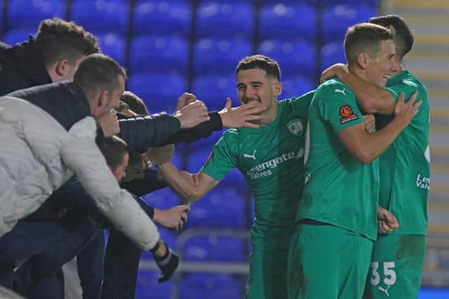Chesterfield take on West Brom in the FA Cup third round replay on Tuesday night. Picture: Tina Jenner.