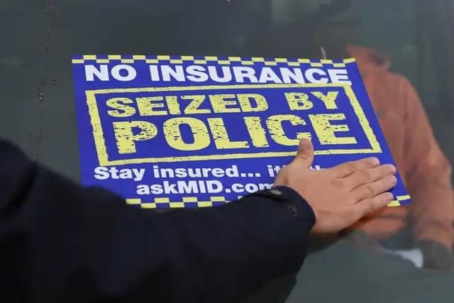 9,980 uninsured cars have been seized by Derbyshire Constabulary since the start of 2018 – including at least 1,058 so far this year.