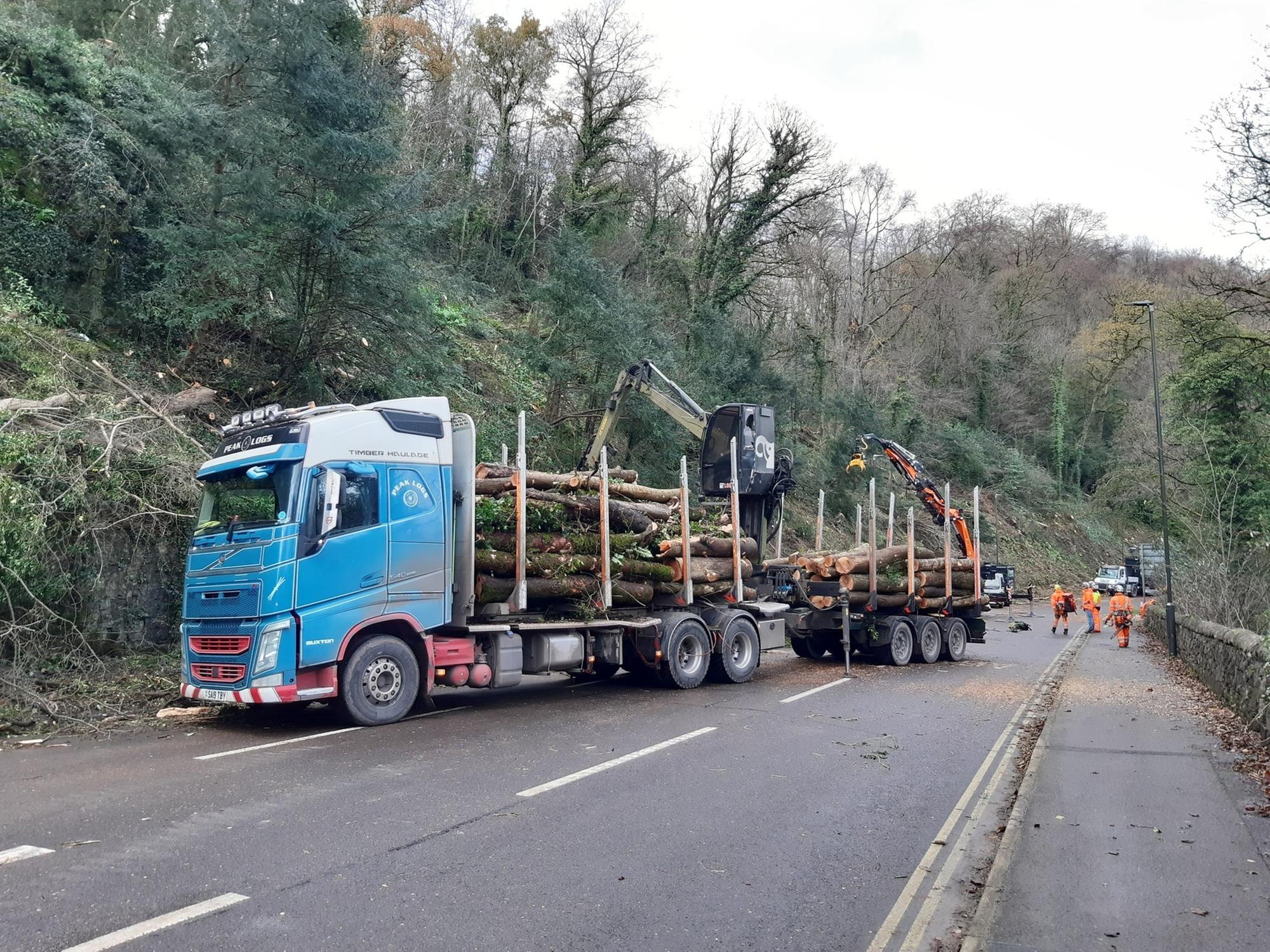 Busy Derbyshire A-road set for further closure as work to fell trees ...