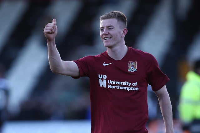 The 22-year-old helped Northampton to League Two play-off glory last season, scoring four goals in 43 games.  Wharton is hoping to make a breakthrough at Rovers in pre-season, but another loan spell could be in the offing if he remains on the fringes. Another one who's left-footed.