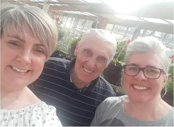 Leonard Gibson, aged 78, of Oughtibridge, was the first person in Sheffield to die from coronavirus in March. His daughters (pictured L-R: Lisa and Michelle), urged people in the city to take the deadly virus seriously while his niece, Theresa Eyers, described him as a ‘true gentleman’.