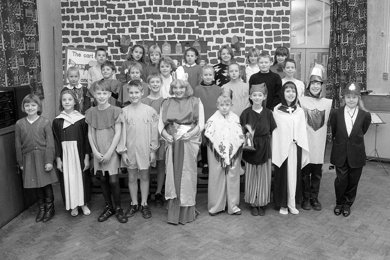 Sutton's Croft School's performance of Rumpelstiltskin in 1990