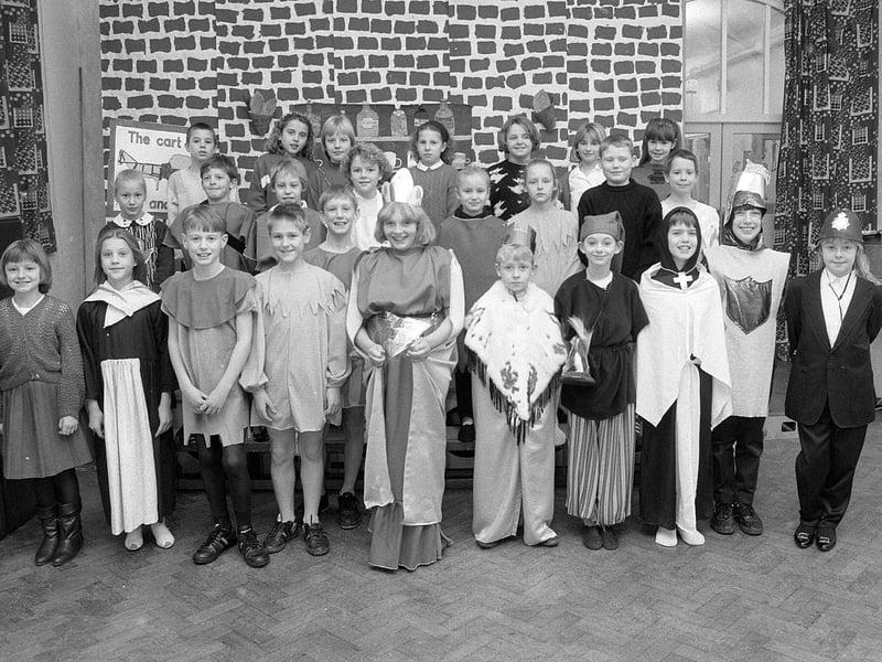 Sutton's Croft School's performance of Rumpelstiltskin in 1990