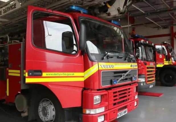 Derbyshire Fire and Rescue Service offered its condolences to the man's loved ones.