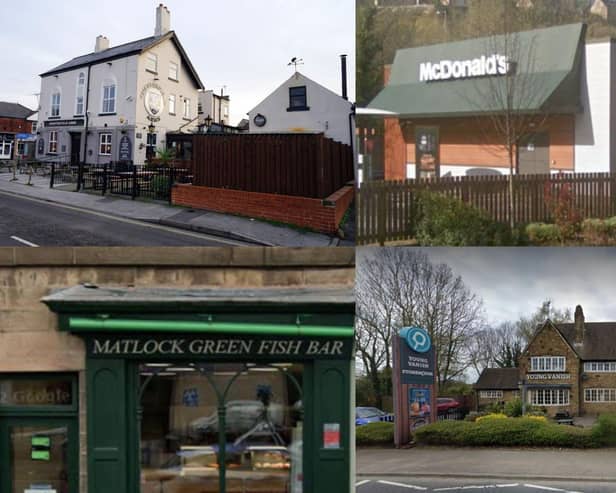 Here are the latest food hygiene ratings handed out in Derbyshire.
