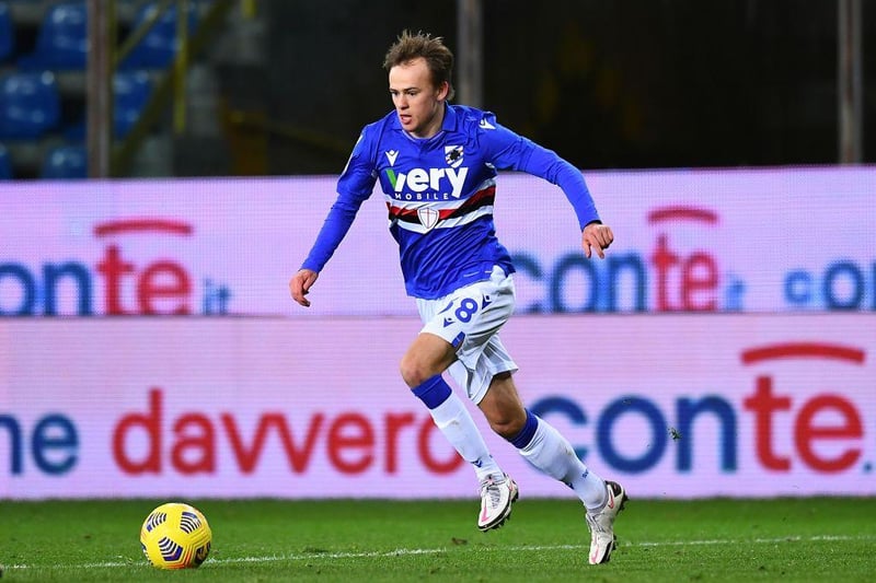 Leeds United are keen on signing Sampdoria midfielder Mikkel Damsgaard. Southampton, West Ham, and Tottenham are also interested. (Daily Star)

(Photo by Alessandro Sabattini/Getty Images)