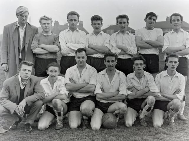 Horsley FC team photo, December 1962.