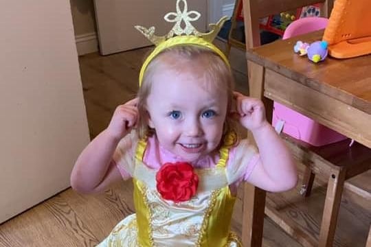 Nicole-Lea Millward submitted this photo of Oakleigh as Princess Belle.