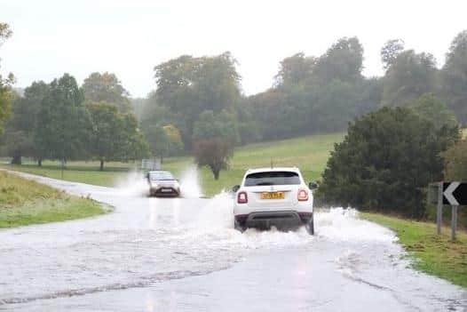 Roads through the Chatsworth were almost impassable. (Photo: Contributed)