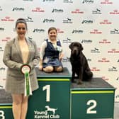 Eliza Darwesh, 9, from Chesterfield and her 16-month-old Labrador Merlin were winners of the Junior Handling open for young trainers and their gundogs at Crufts 2023.