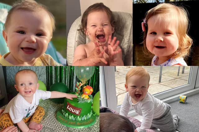 Our readers sent in pictures of their lockdown babies, who are celebrating their first birthdays this spring and summer.