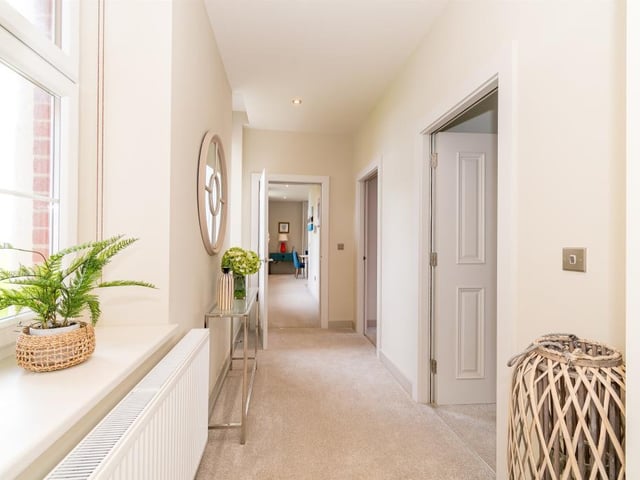 Inside a two bedroom penthouse style apartment in Royal Haslar, Gosport, in 2021. It is on sale for £510,000. Picture: Fox and Sons