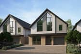 Redbrik describes the property as an exquisite five-bedroom, new build detached house situated within an exclusive gated development.