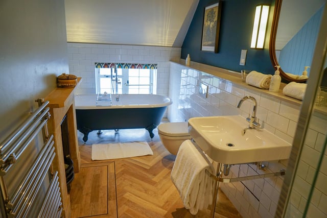 Enjoy a soak in the new tub in the new look Cuckney House on the Welbeck Estate.
