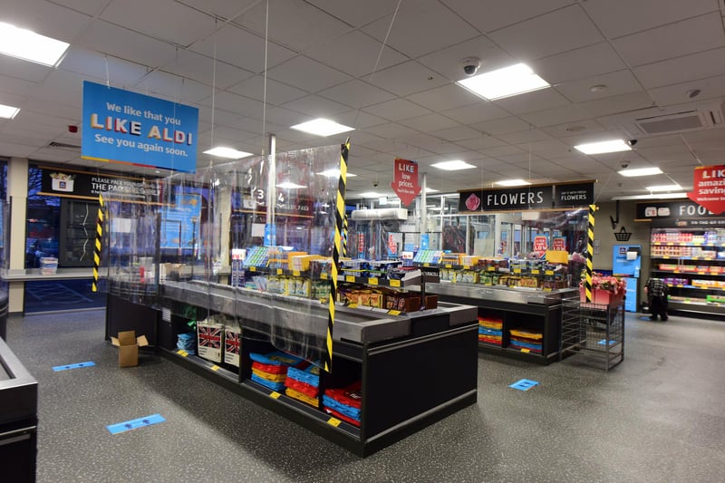 Cashier counters at the refurbished Aldi store at Dunston Road, Hartlepool.

Photo: Kevin Brady