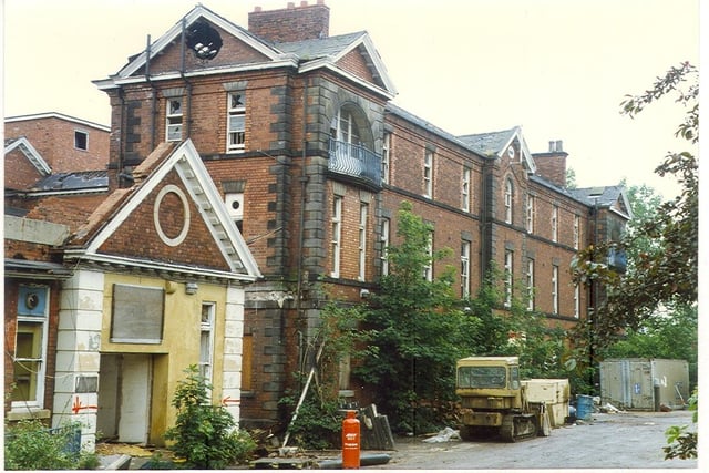 The Old Chesterfield Royal Hospital.