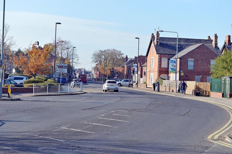 Cars deserted the roads as lockdown started in Worksop