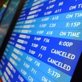 There are a number of delays and cancellations at our nearest airports today. 
(Photo by William Thomas Cain/Getty Images)