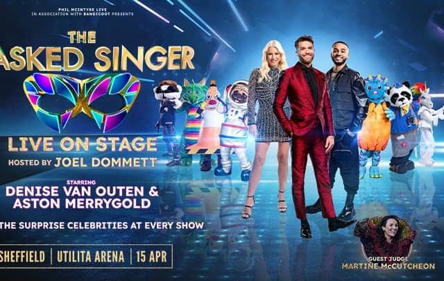 The Masked Singer Live Tour plays at Utilita Arena Sheffield on Good Friday, April 15