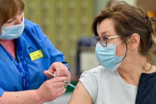 Vaccination teams across Derbyshire have administered more than one million doses of Covid-19 vaccines. Photo by Jeff J Mitchell - Pool/Getty Images.