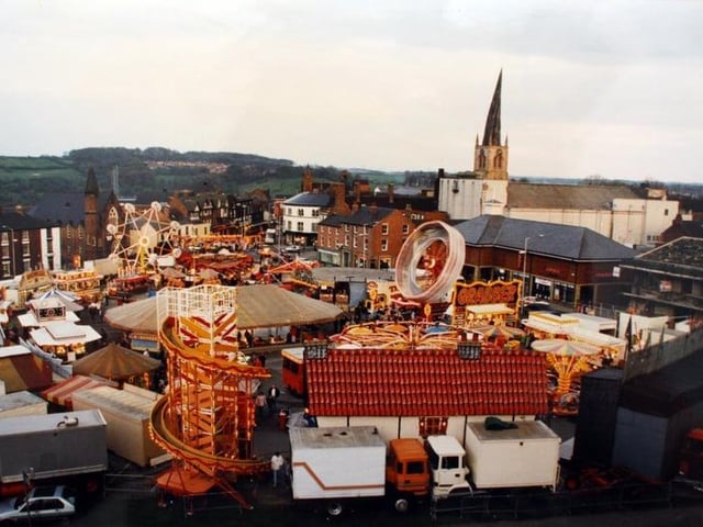 Can you remember the fairground on the Donut roundabout?