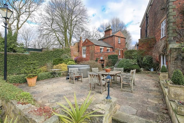 Stunning Victorian walled gardens measuring approximately two acres