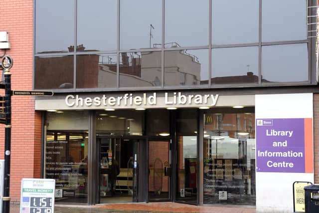 Chesterfield library has now reopened.