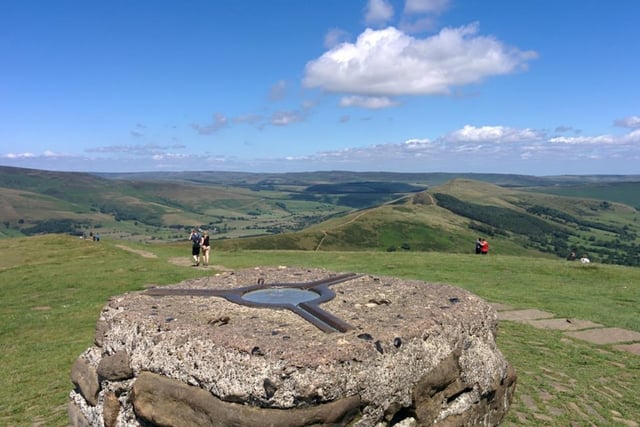 Now for something a bit more challenging. Mam Tor is a massive climb, totting up at over 500 metres tall. It's certainly a good way to lose a few hundred calories on a hot day!