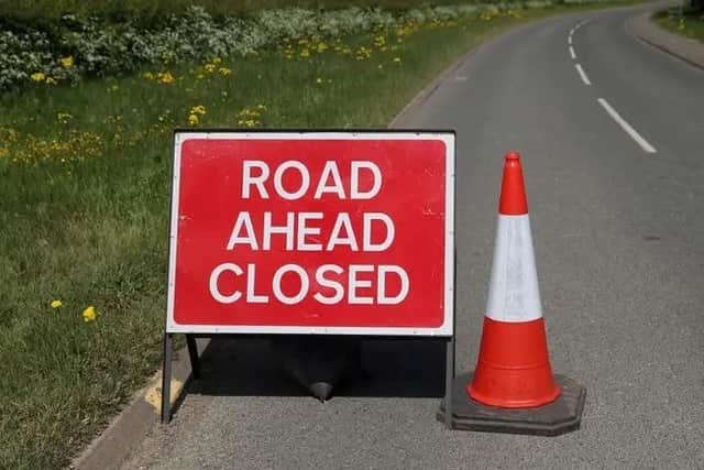 There are a number of planned road closures that could cause delays this week