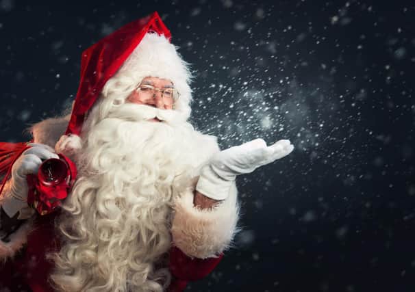 Children will be able to meet Santa at various visitor attractions throughout Derbyshire in the run-up to Christmas (photo: Adobe Stock/Tijana)