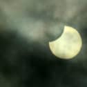 Nick Rhodes captured this photograph of a partial eclipse over Chesterfield in October 2022.