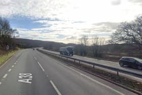 The incident occurred on the Northbound carriageway near Coxbench at around 4.45pm on Sunday, March 24.
