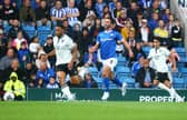 Will Grigg in action. Picture Tina Jenner