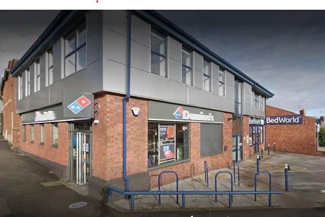 Domino's pizza store in Chesterfield. Photo by Google images.