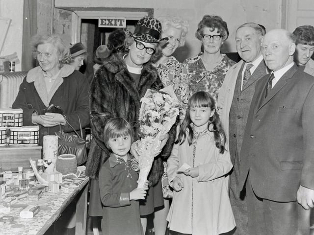 Pentrich church bazaar, November 1971.