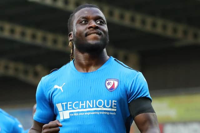 Kabongo Tshimanga has scored 19 goals for Town this season.