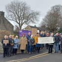 Members of Cavendish Road Action Group protesting the sale of the land earlier this year.  (Photo: Local Democracy Reporting Service)