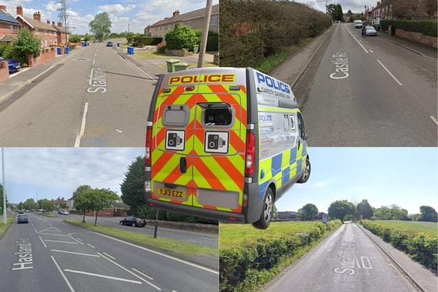 Camera vans will be in Chesterfield, Bolsover, Ripley, Derby and High Peak