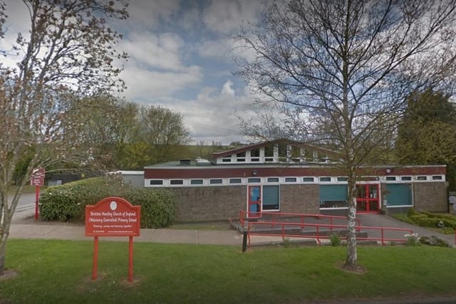 Stretton Handley Church of England Primary School in Woolley Moor, Alfreton  had 88% of pupils meeting expected standards for reading, writing and maths. The average score in both reading and in maths was 107 out of 120. The school had eight pupils taking exams at the end of key stage 2.