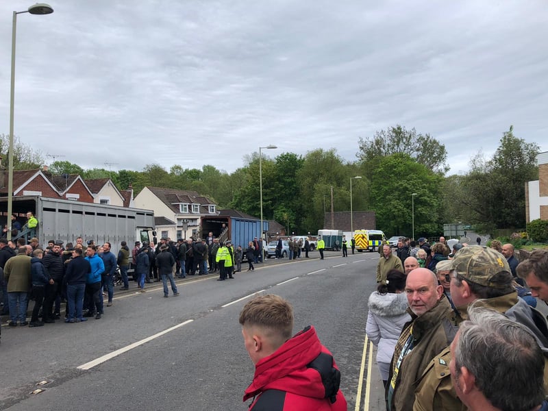 Crowds in Wickham
