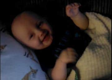 Baby Finley Boden pictured here before he was returned to Boden and Marsden